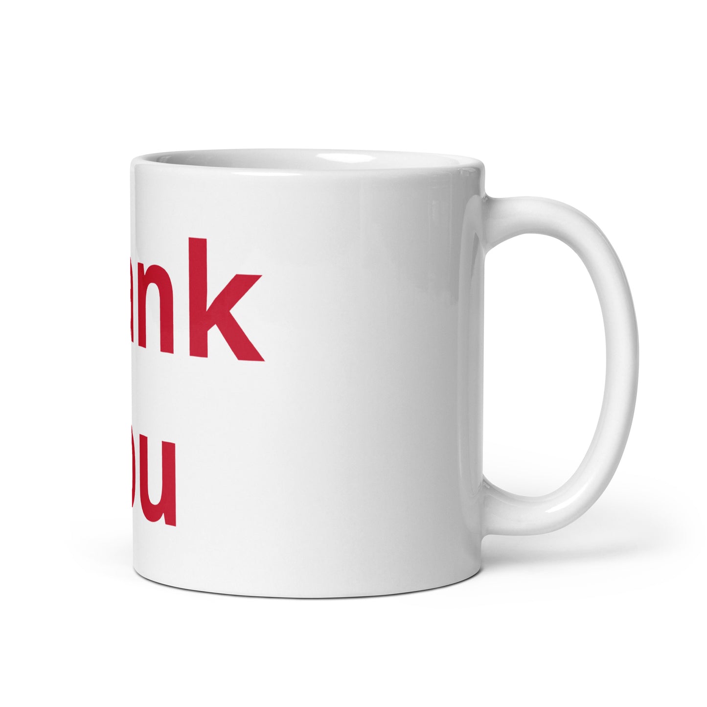 White Glossy Cup