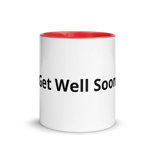 White Mug with Color Inside