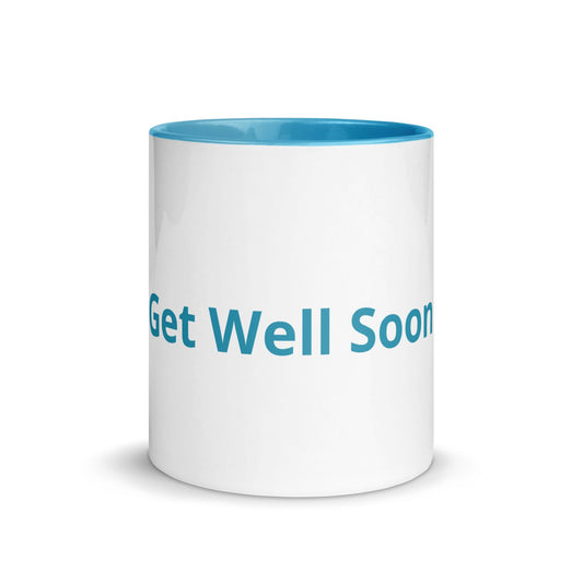 White Coffee Cup with Color Inside